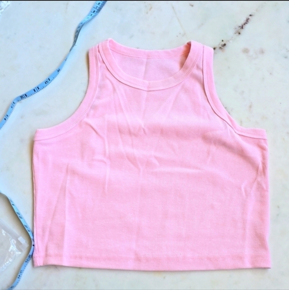 NWT Meladyan pin rubbed crop tank size medium - Picture 8 of 9